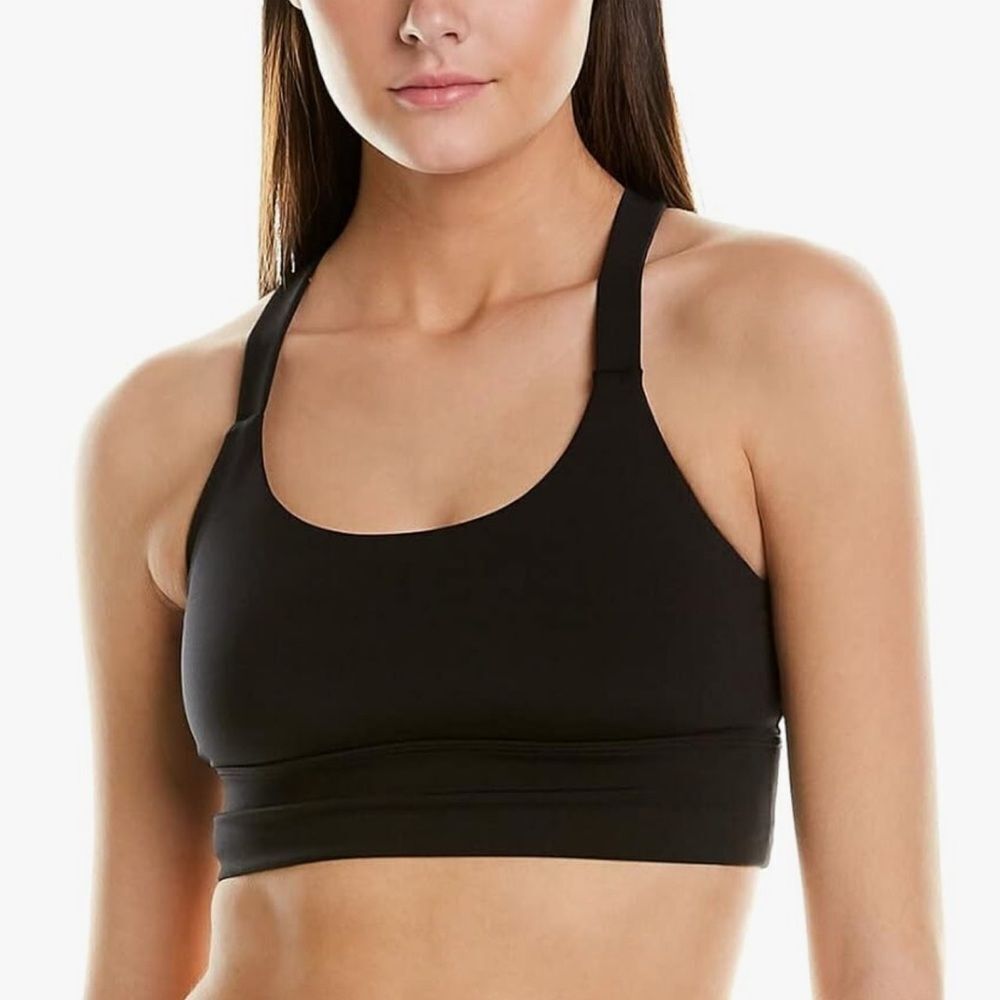 Natori Impulse Racerback Black Sports Bra XS NEW MSRP $48